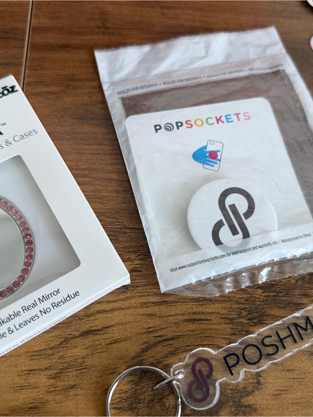 Poshmark swag Kit - stickers buttons keychain popsocket posh swag - Picture 6 of 7